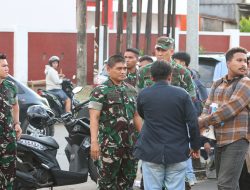 Pastikan Berjalan Tertib dan Damai, Kasdam XIV/Hasanuddin Tinjau Unjuk Rasa Mahasiswa Unibos