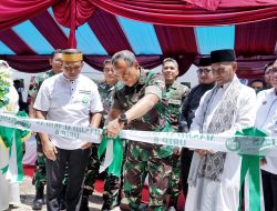 Resmikan Masjid Al-Ikhlas Deninteldam XIV/Hasanuddin, Pangdam Ajak Prajurit Makmurkan Rumah Allah