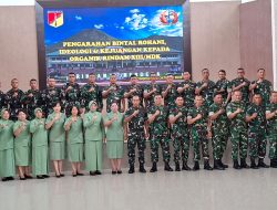 Bintaljarahdam XIII/Merdeka Gelar Pembinaan Mental, Ideologi dan Kejuangan : Wujudkan Prajurit Tangguh dan Keluarga Bahagia